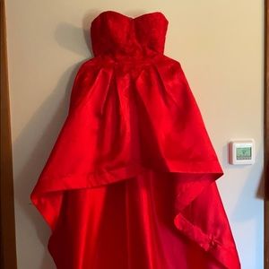 Red prom dress